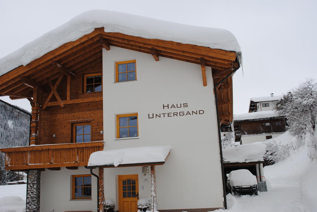 Ferienwohnung Haus Untergand St. Anton am Arlberg Exterior foto